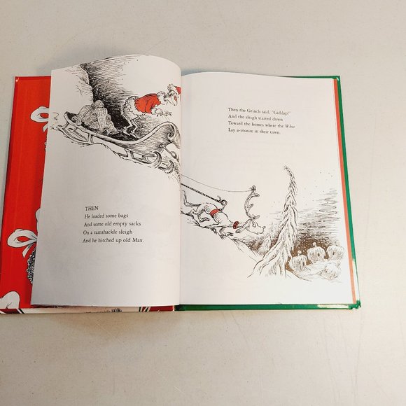 Vtg Dr. Seuss Large Hardcover Books Lot of 3 - Picture 10 of 11